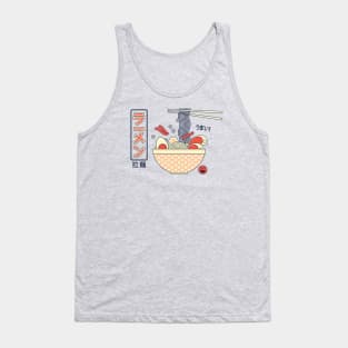 I Love Noodles Ramen Bowl Tank Top